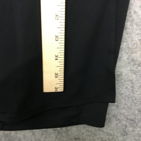 Narciso Rodriguez Dress XS Sequin Black Faux Wrap Cocktail Evening Party Satin - Picture 9 of 16